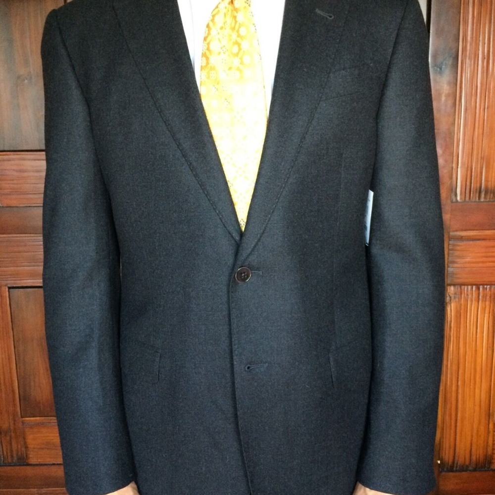 New Armani Collezioni G Line Trim Fit Suit 40R